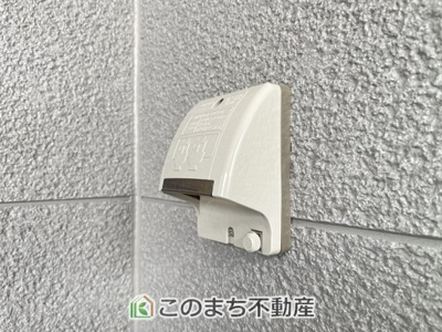 【設備】 | CRADLE GARDEN小山市喜沢第8　2 | バルコニーに外部電源！バルコニーのお掃除に便利ですね！