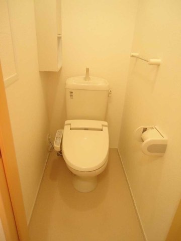 メゾンド　Ｋ２のトイレ|ゆったりとした空間のトイレです
