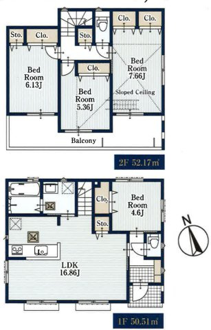 戸塚区下倉田町 新築戸建 5180万円