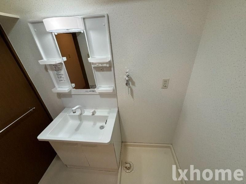 ゼアス真砂の洗面所|忙しい朝には欠かせない洗面所です