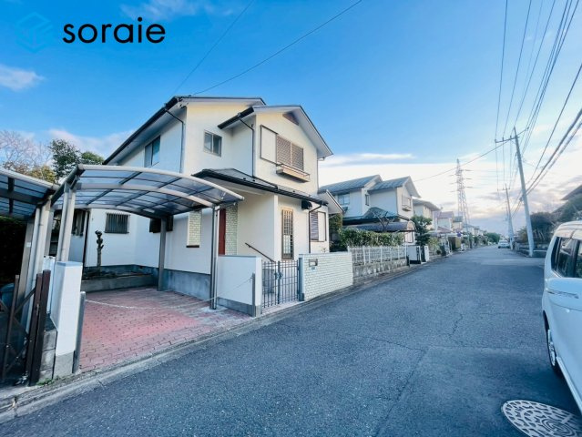 狭山市柏原　中古戸建の前面道路含む現地写真|3/16撮影