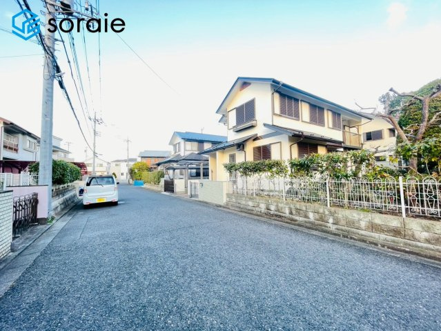 狭山市柏原　中古戸建の前面道路含む現地写真|3/16撮影