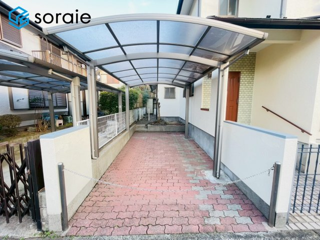 狭山市柏原　中古戸建の駐車場|3/16撮影
