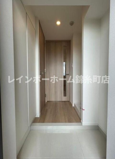 MAXIV CITY堀切RIVER SIDEの玄関|※建築中のため同施工会社参考写真となります。