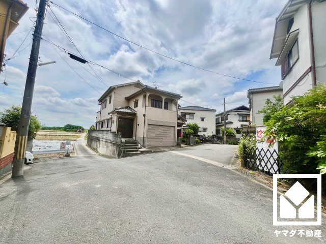 伏見区淀生津町　２期１号地の前面道路含む現地写真
