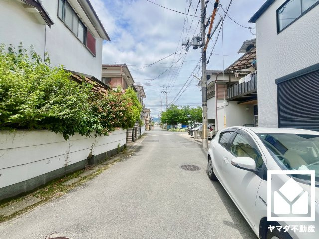 伏見区淀生津町　２期１号地の前面道路含む現地写真