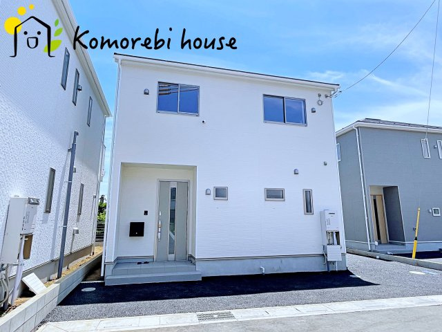 上尾市領家　第2　新築一戸建て　クレイドルガーデン　03の外観|外観は落ち着いています