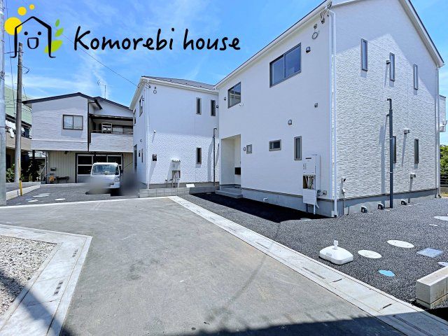 上尾市領家　第2　新築一戸建て　クレイドルガーデン　03の前面道路含む現地写真|前面道路含む現地写真です