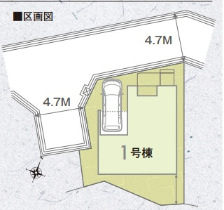 【区画図】 | リナージュ枚方市藤阪北町第１期 | 区画図