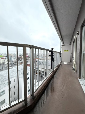 ファインライフ北郷のバルコニー