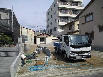 広島市西区草津東1丁目　新築一戸建ての外観