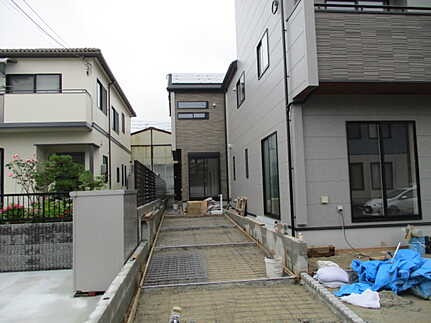 広島市西区草津東1丁目　新築一戸建ての外観