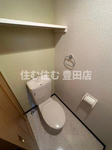 レジデンスウインド山の手のトイレ