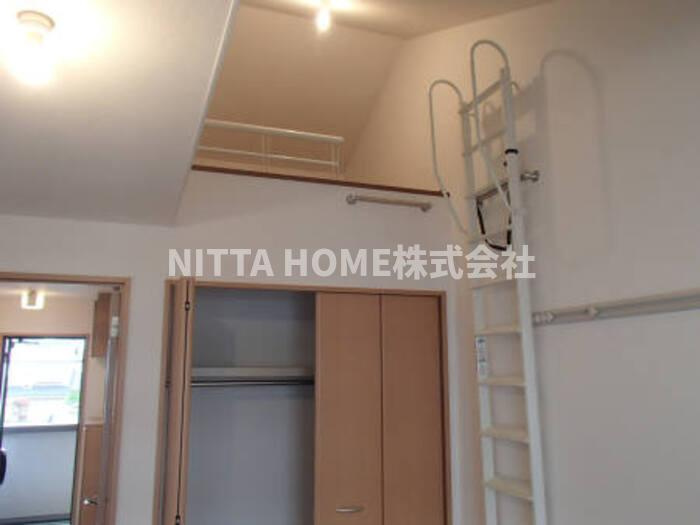 テンゲルハイツの収納|小屋裏収納になります★