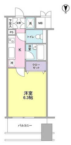 【間取り】 | プロスペクト・グラーサ広尾