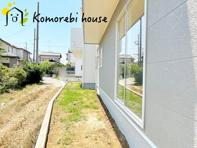上尾市領家　第2　新築一戸建て　クレイドルガーデン　04の庭|たまにはお庭で休日を過ごしてみるのもよいかもしれません