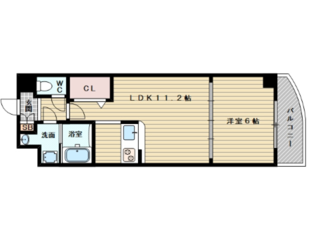 【間取り】 | 反転した間取りになります