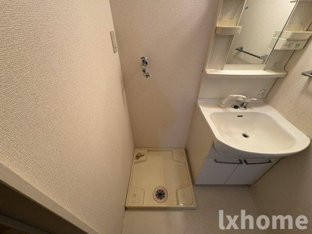 シャルマンの洗面所|広い洗面スペース