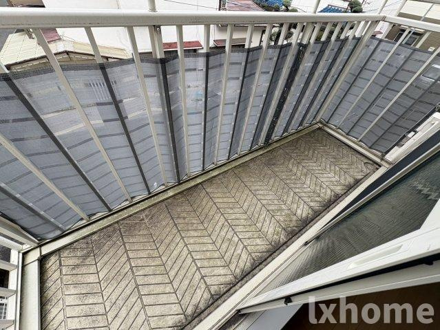 シャルマンのバルコニー|お洗濯にも便利なバルコニー付き