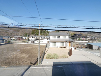 【展望】 | 市川三郷町岩間 Ｈ24年築セキスイハイム施工の中古戸建 車6 | 2階より北側を望む