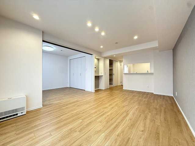 パシフィック星置ヒルズB棟の居間・リビング