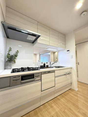 パシフィック星置ヒルズB棟のキッチン