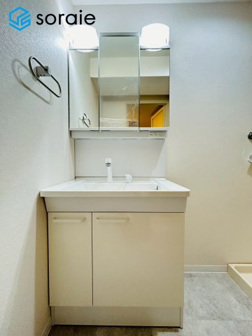 ダイアパレス川越新河岸の独立洗面台|3/24撮影