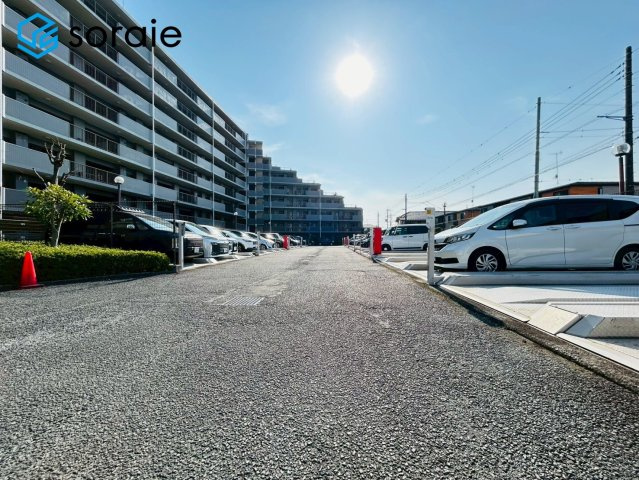 ダイアパレス川越新河岸の駐車場|3/24撮影