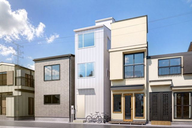 足立区千住旭町　北千住駅徒歩6分　建築条件付売地の外観|2026年3月撮影