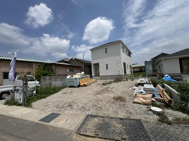 新築　前橋市朝倉町第4　クレイドルガーデン　１号棟の駐車場|現地写真　駐車スペースは並列3台分可能です！
