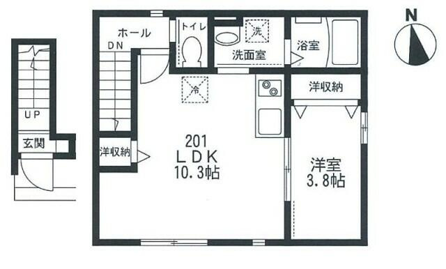 【間取り】 | ソレイユ大崎