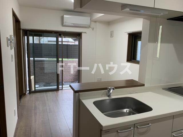 船橋市飯山満町３丁目のアパートのキッチン