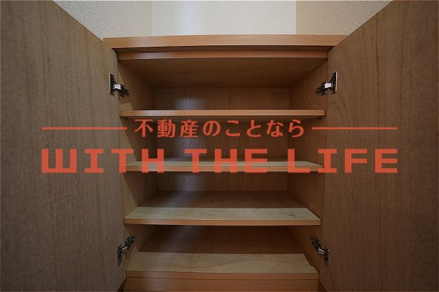 アイビーコート弐番館【キャッシュバック対象物件】の収納|ちょっとした収納スペースも充実しています