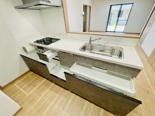 梅津林口町　新築戸建のキッチン