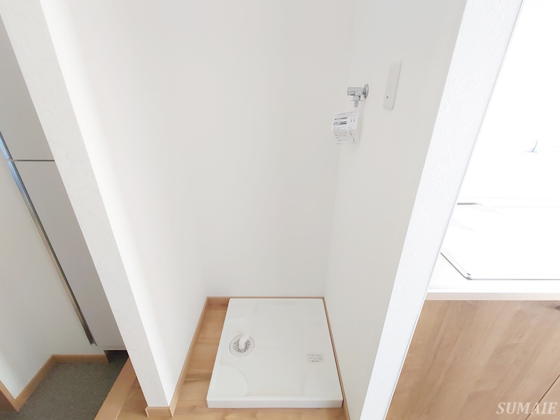 ノースガーデンの設備|洗濯機置き場です☆