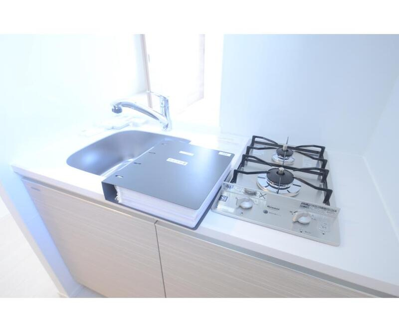 EEL馬車道のキッチン|二口ガスコンロ♪