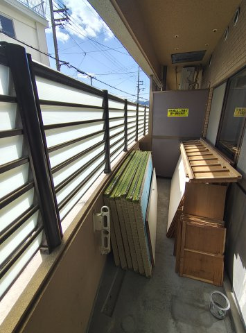 サンパレス２１六甲Ⅱのバルコニー