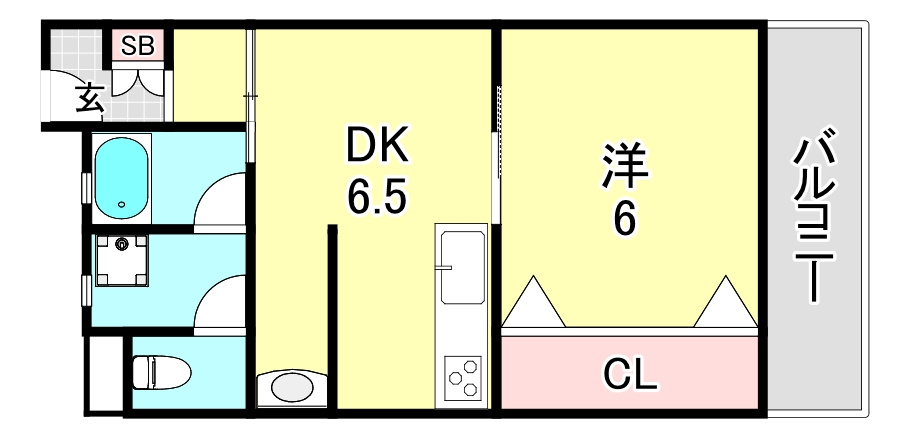 第1大森マンションの間取り