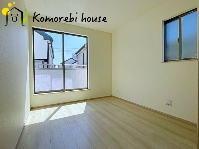 さいたま市北区本郷町1065番　新築一戸建て　ハートフルタウン　Eの寝室|ゆとりの広さです