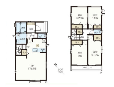 さいたま市北区本郷町1065番　新築一戸建て　ハートフルタウン　E