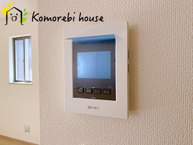 さいたま市北区本郷町1065番　新築一戸建て　ハートフルタウン　Eの防犯設備|モニター付インターホンです