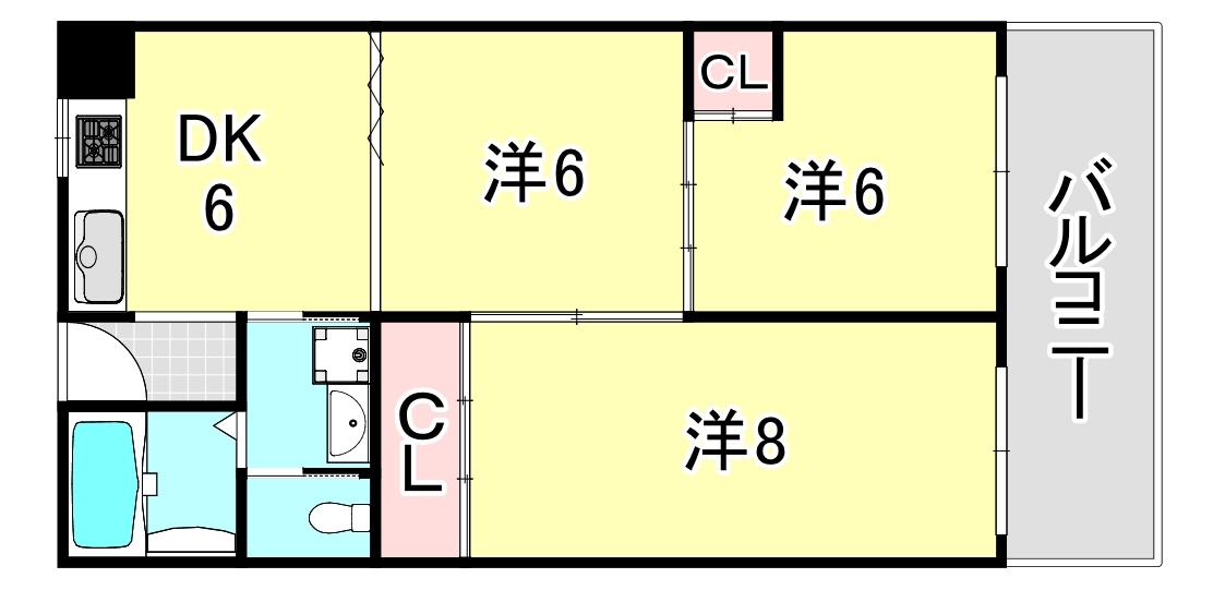 マンションやのの間取り