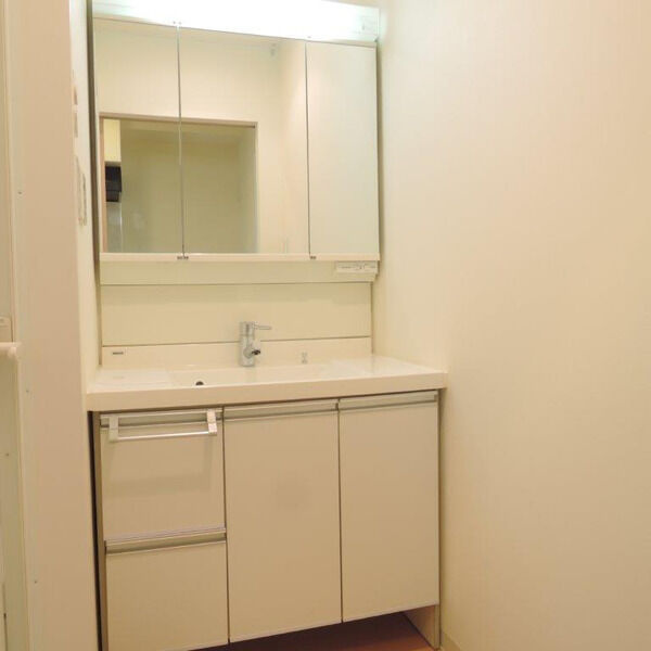 日本橋コゥジィアパートメントの洗面所