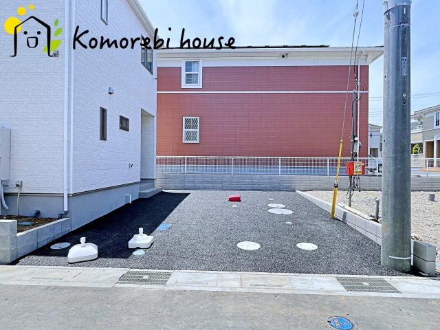 上尾市領家　第2　新築一戸建て　クレイドルガーデン　06の駐車場|車をお持ちの方に嬉しい駐車場付きの物件です