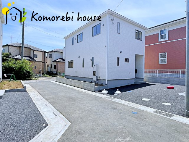 上尾市領家　第2　新築一戸建て　クレイドルガーデン　06の前面道路含む現地写真|前面道路含む現地写真です