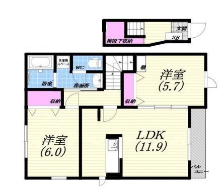 ドミール2002の間取り