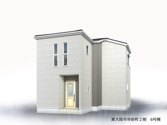 リーブルガーデン東大阪市寺前町2期の外観パース|外観パースです