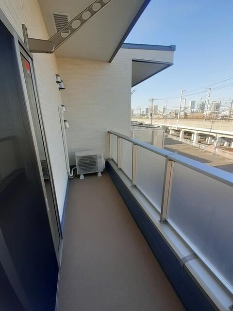 スプレッド与野のバルコニー