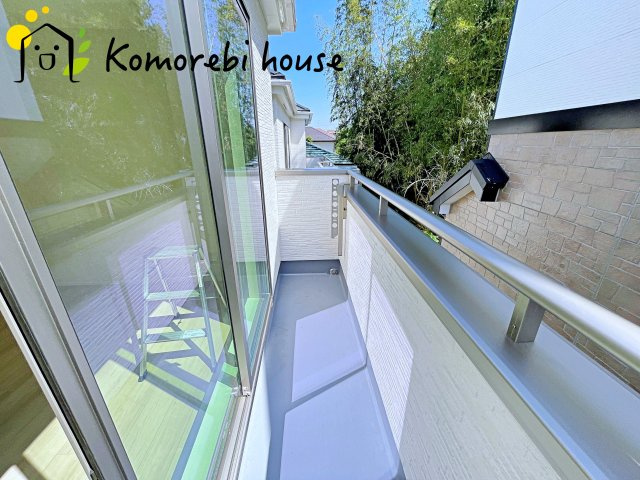 さいたま市北区本郷町1065番　新築一戸建て　ハートフルタウン　Fのバルコニー|バルコニー付きです