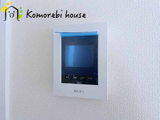 さいたま市北区本郷町1065番　新築一戸建て　ハートフルタウン　Fの防犯設備|モニター付インターホンです